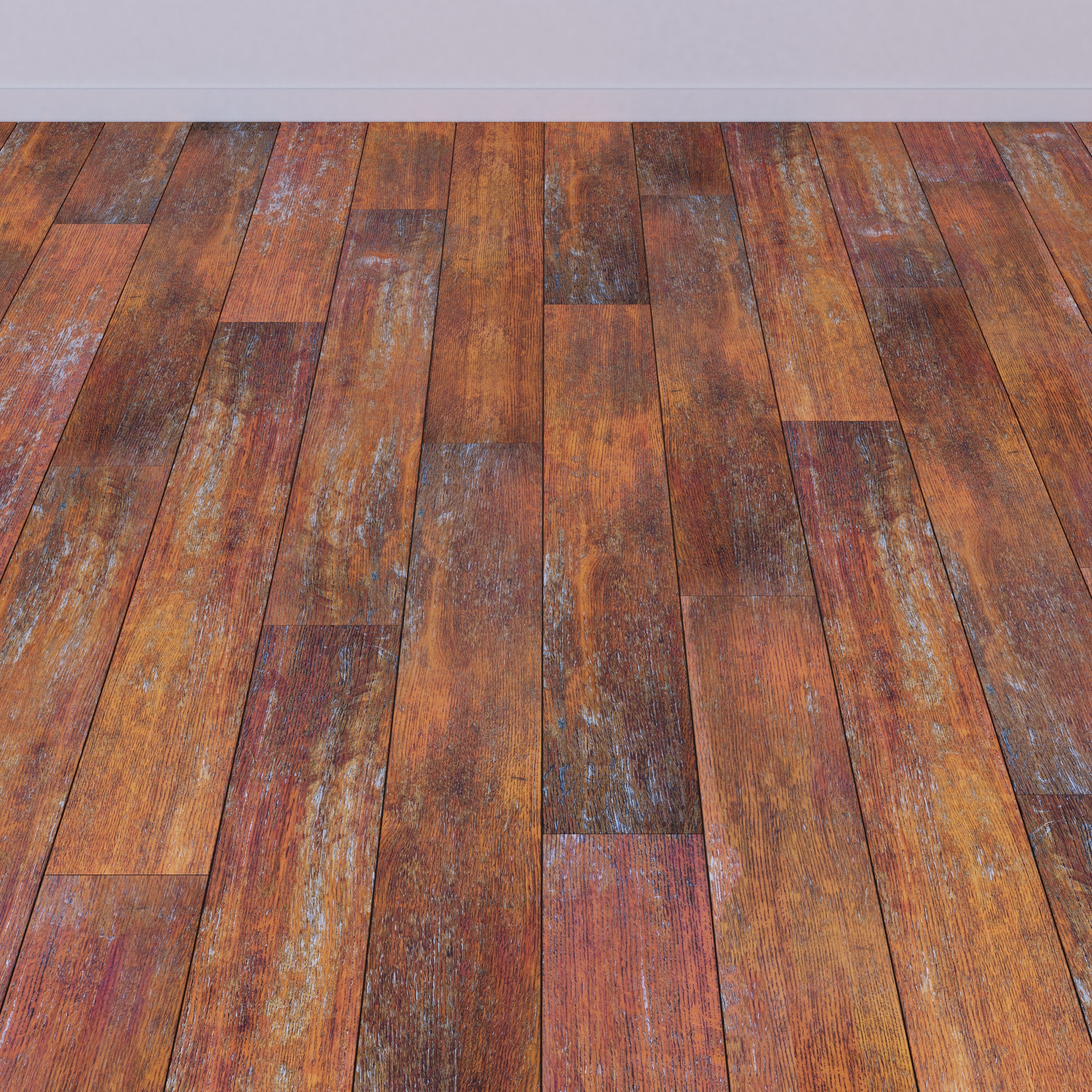 Vintage Orange Old Floor Multitexture Texture_1
