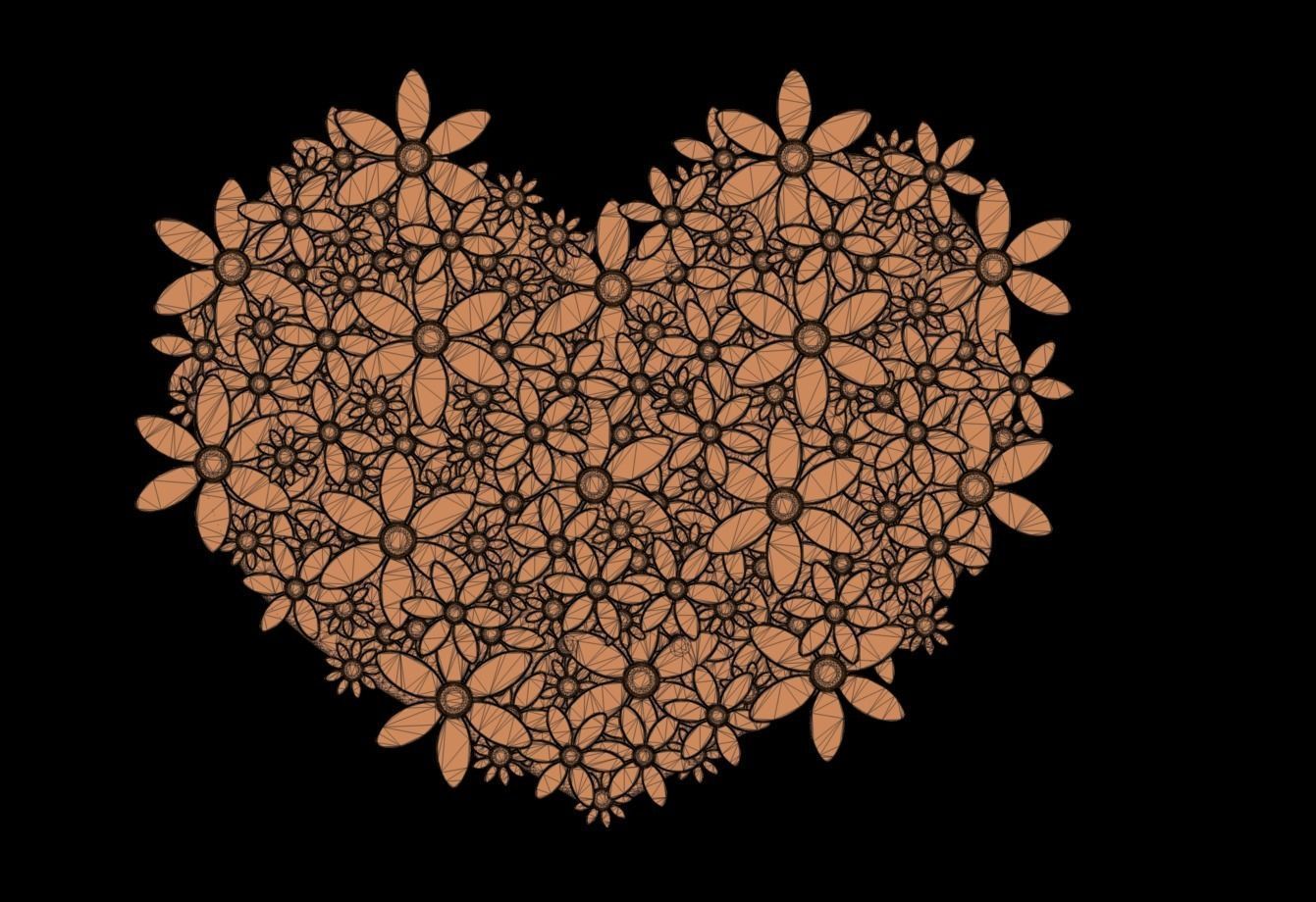 Heart 3D print model_9