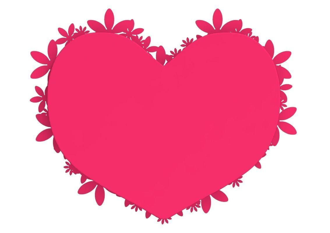 Heart 3D print model_1