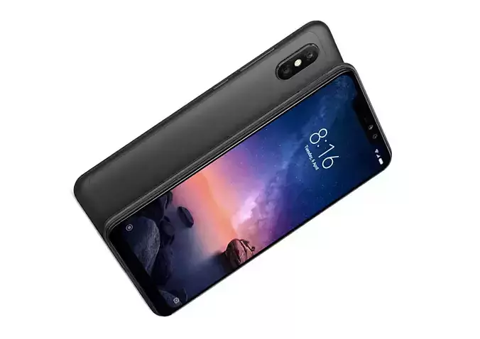 Xiaomi Redmi Note 6 Pro  Low-poly 3D model