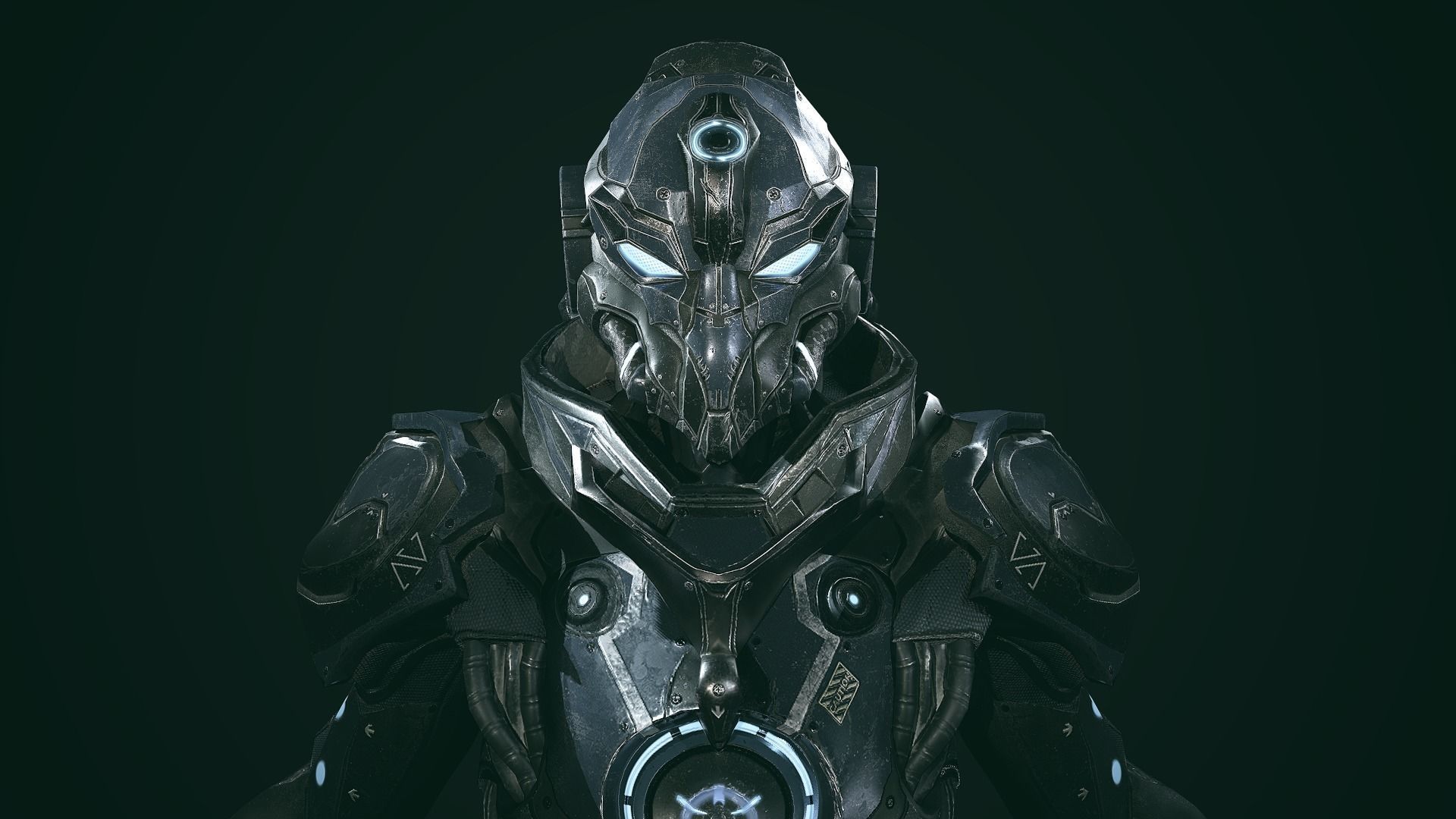 Battle suit Destroyer HIGHPOLY 3D model_2