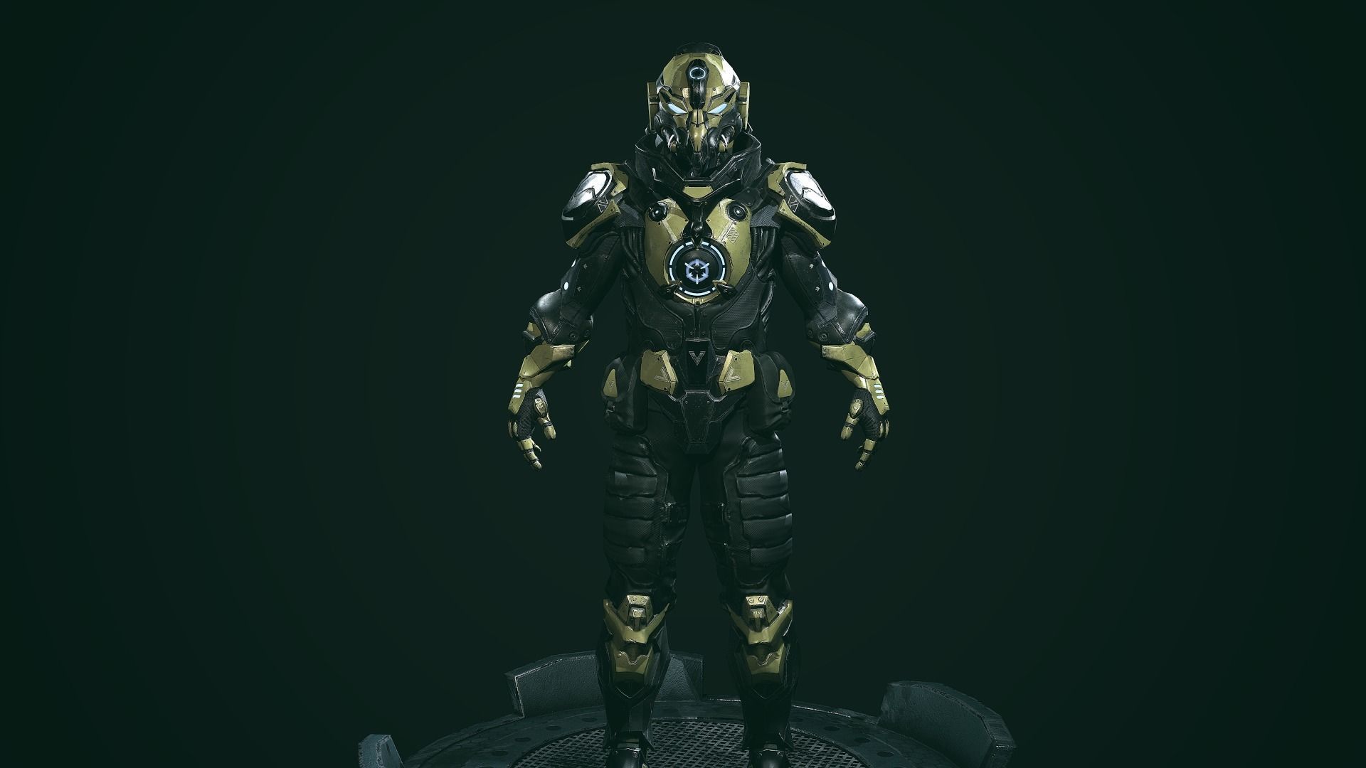 Battle suit Destroyer HIGHPOLY 3D model_1