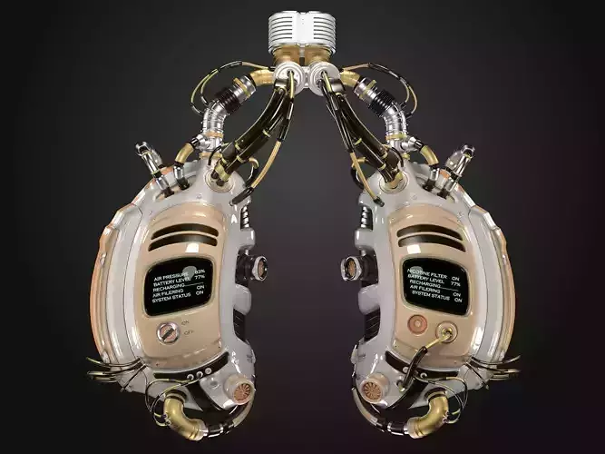 ROBOTIC LUNGS 3D model
