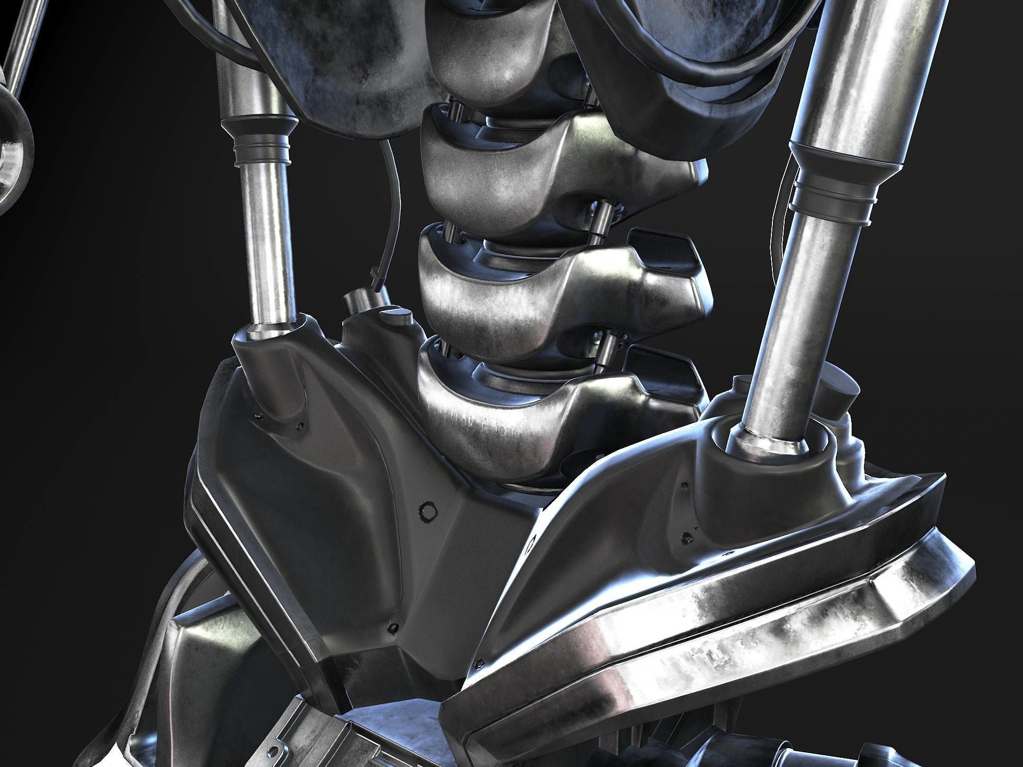 Terminator T-800 Genisys 3D model_6