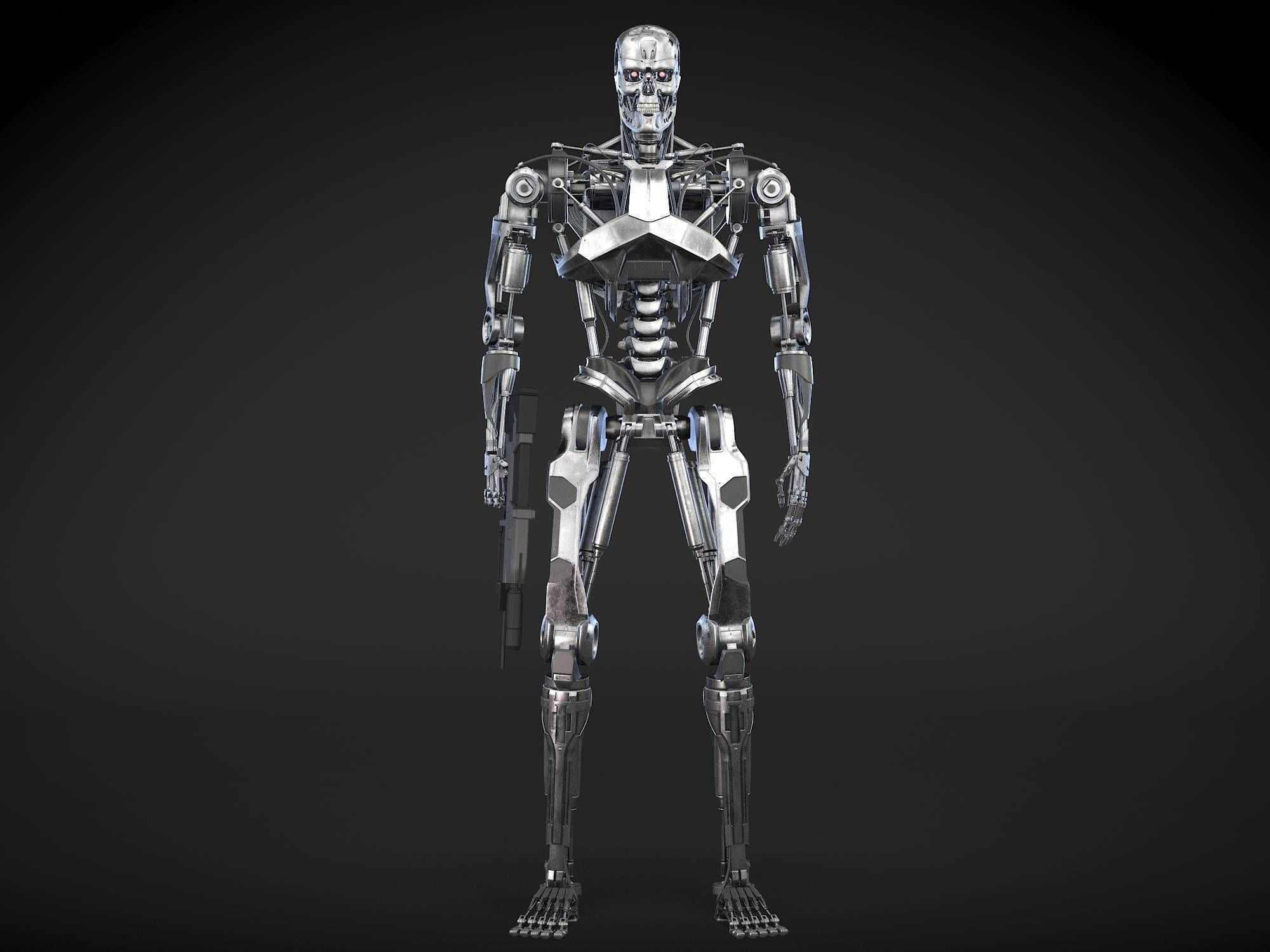 Terminator T-800 Genisys 3D model_14