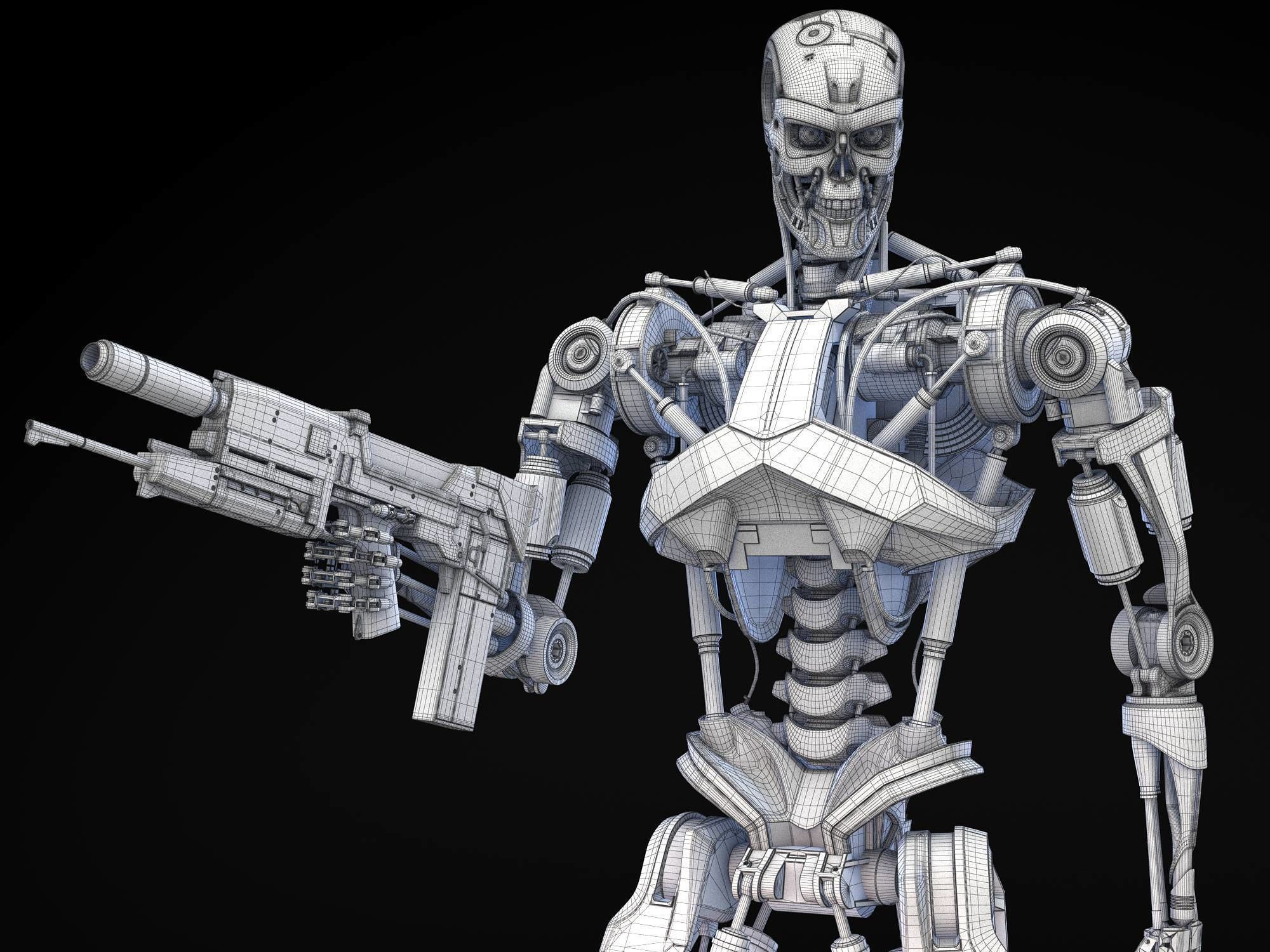 Terminator T-800 Genisys 3D model_21