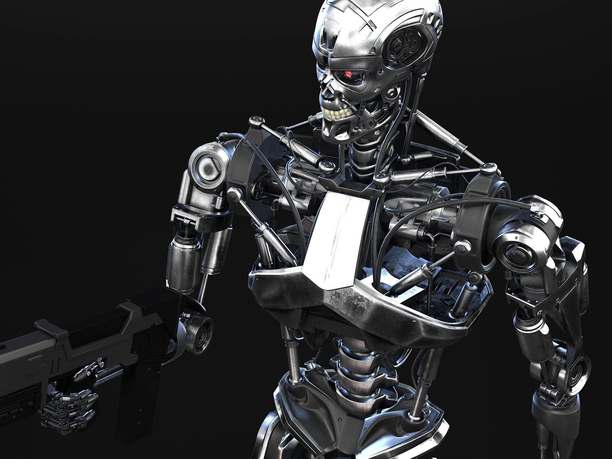 Terminator T-800 Genisys 3D model_10