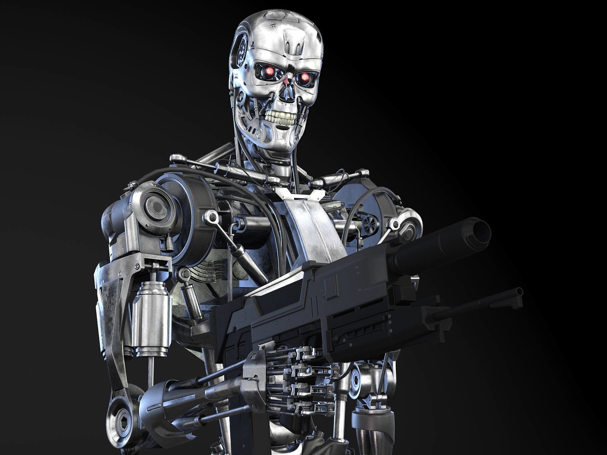 Terminator T-800 Genisys 3D model_9