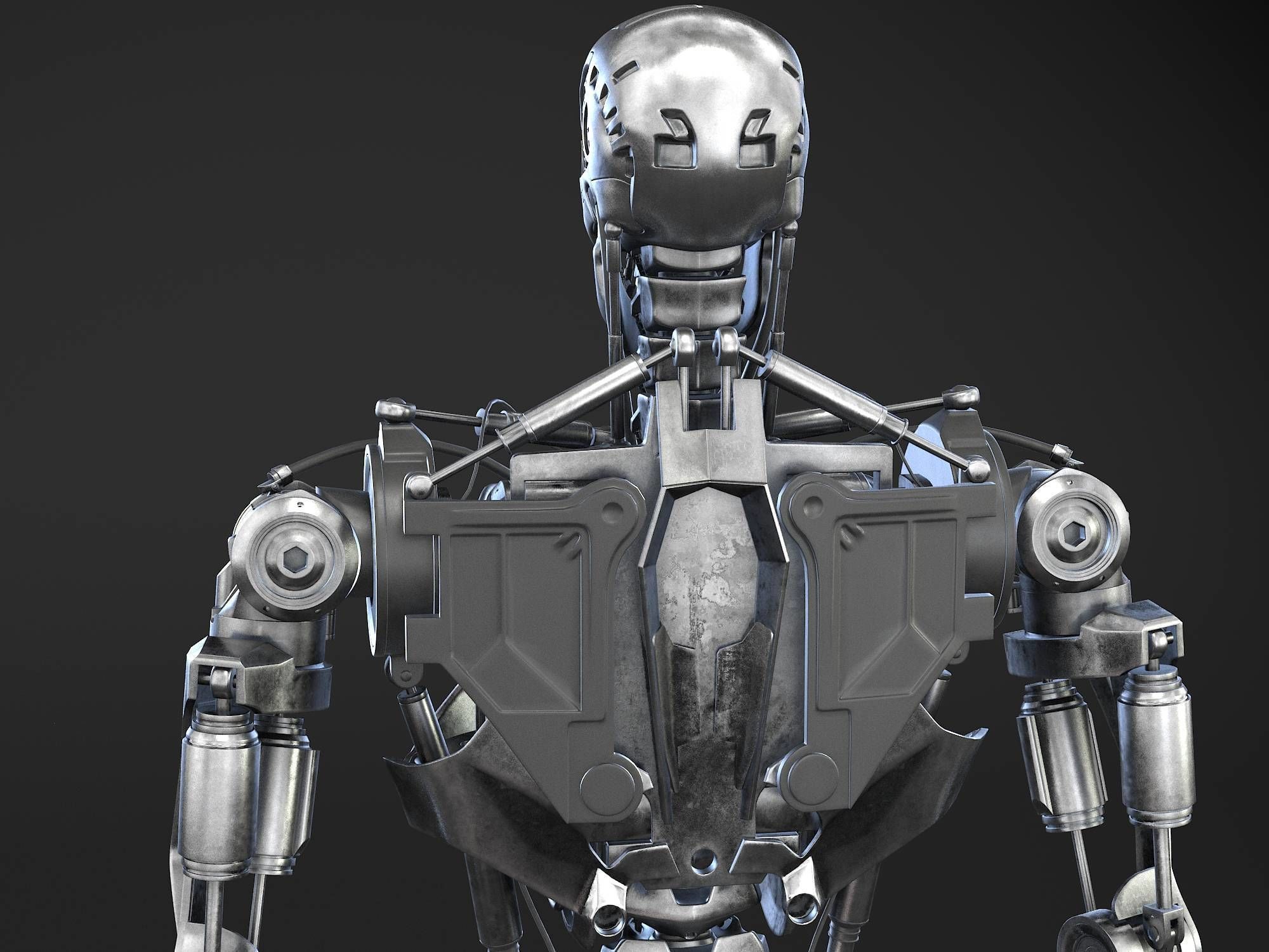 Terminator T-800 Genisys 3D model_15