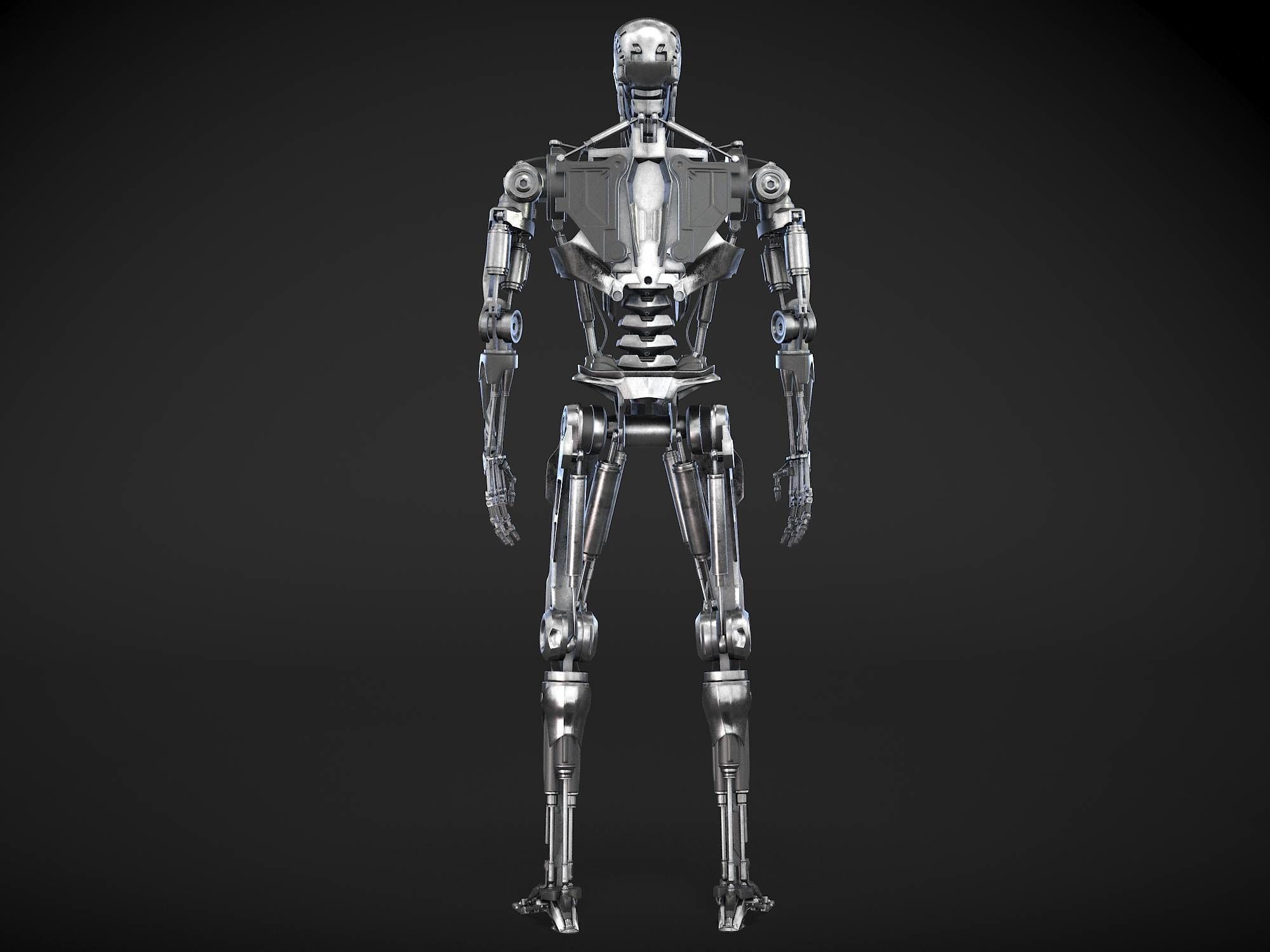 Terminator T-800 Genisys 3D model_17