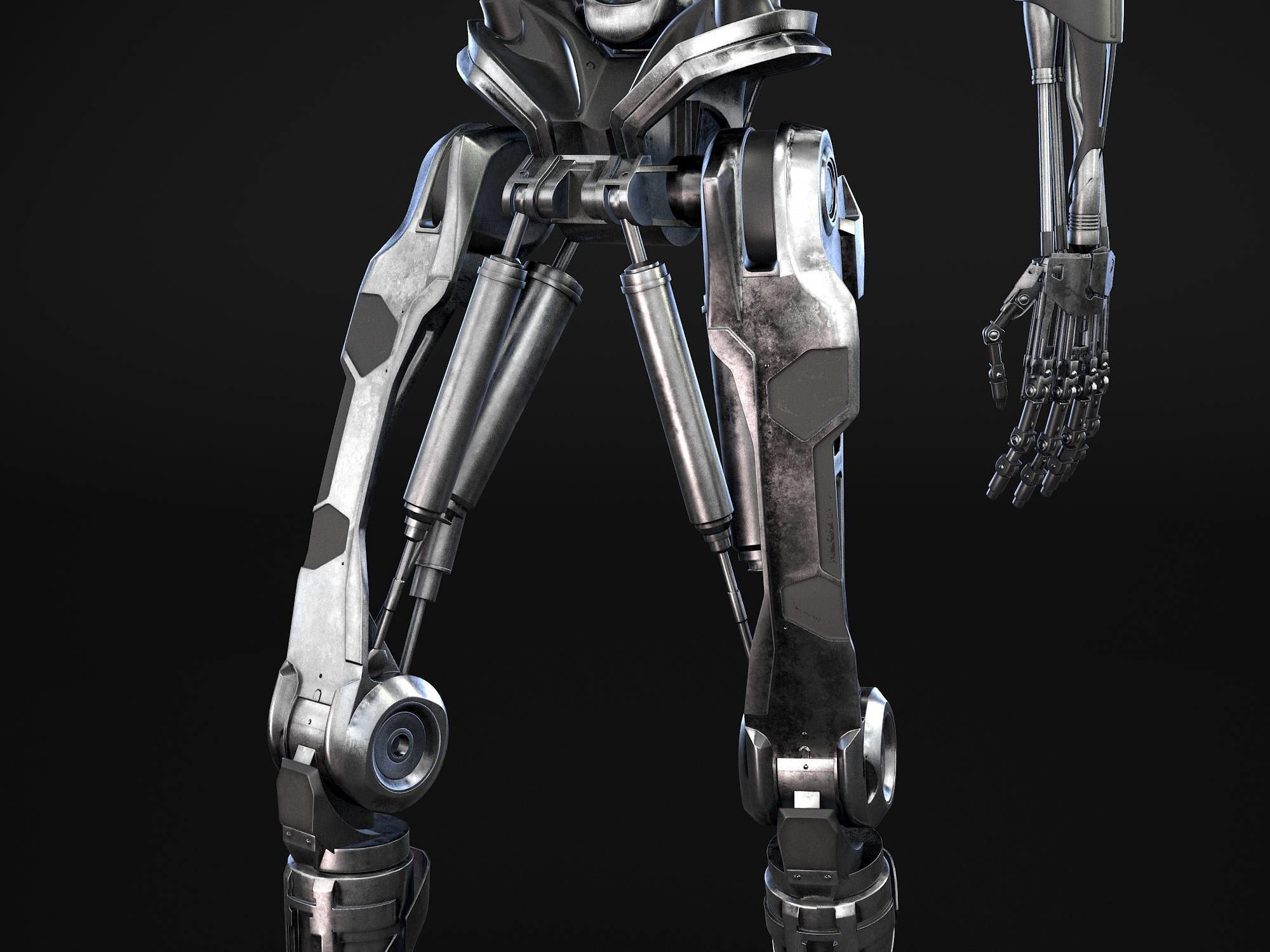 Terminator T-800 Genisys 3D model_23