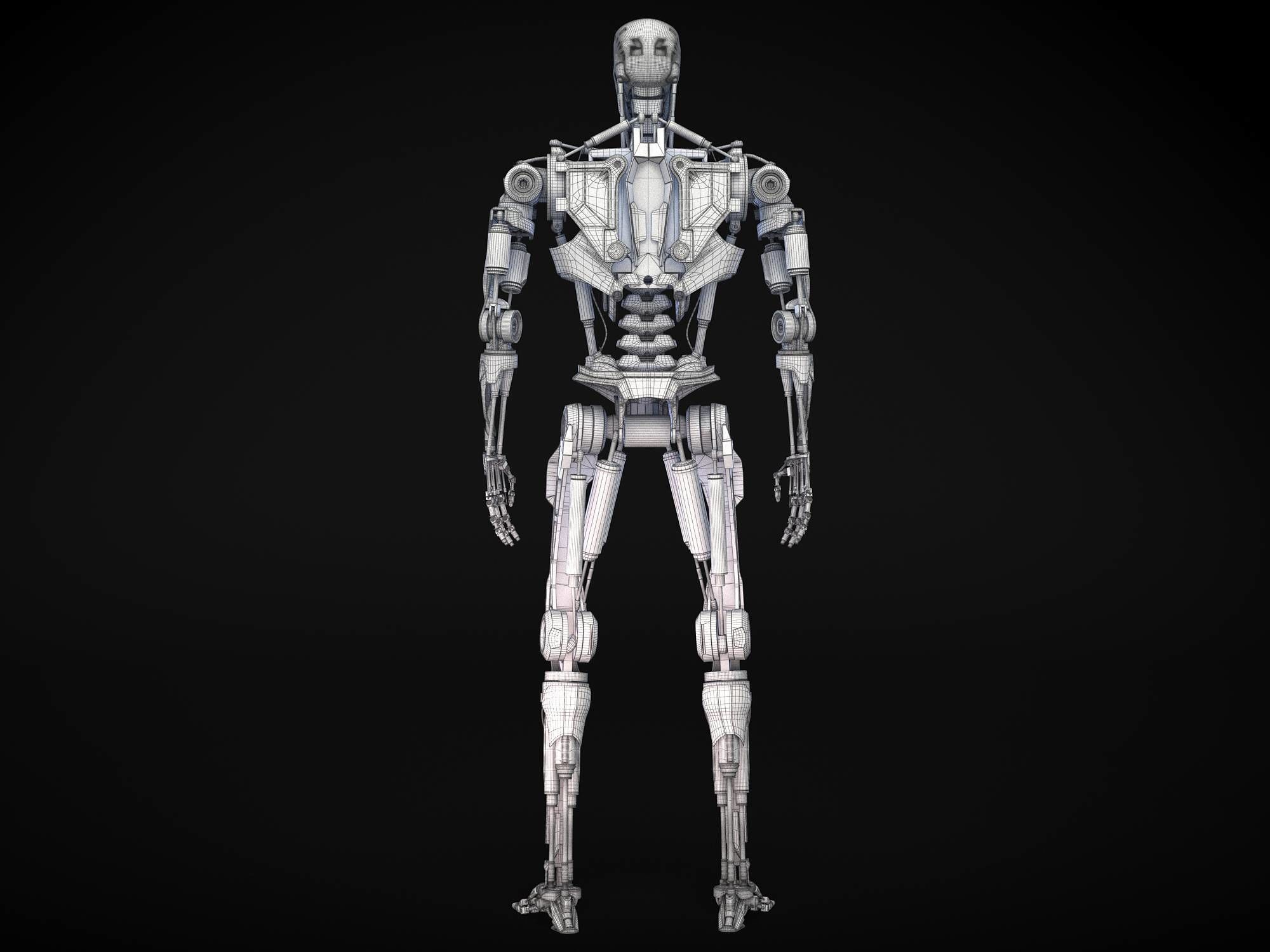 Terminator T-800 Genisys 3D model_22