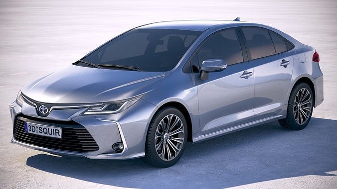 Toyota Corolla Hybrid 2020 3D model