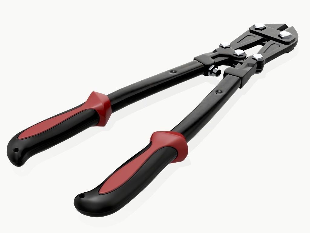 bolt cutter 3D model_3