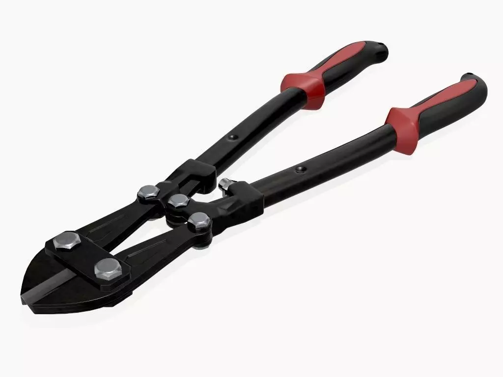 bolt cutter 3D model_0