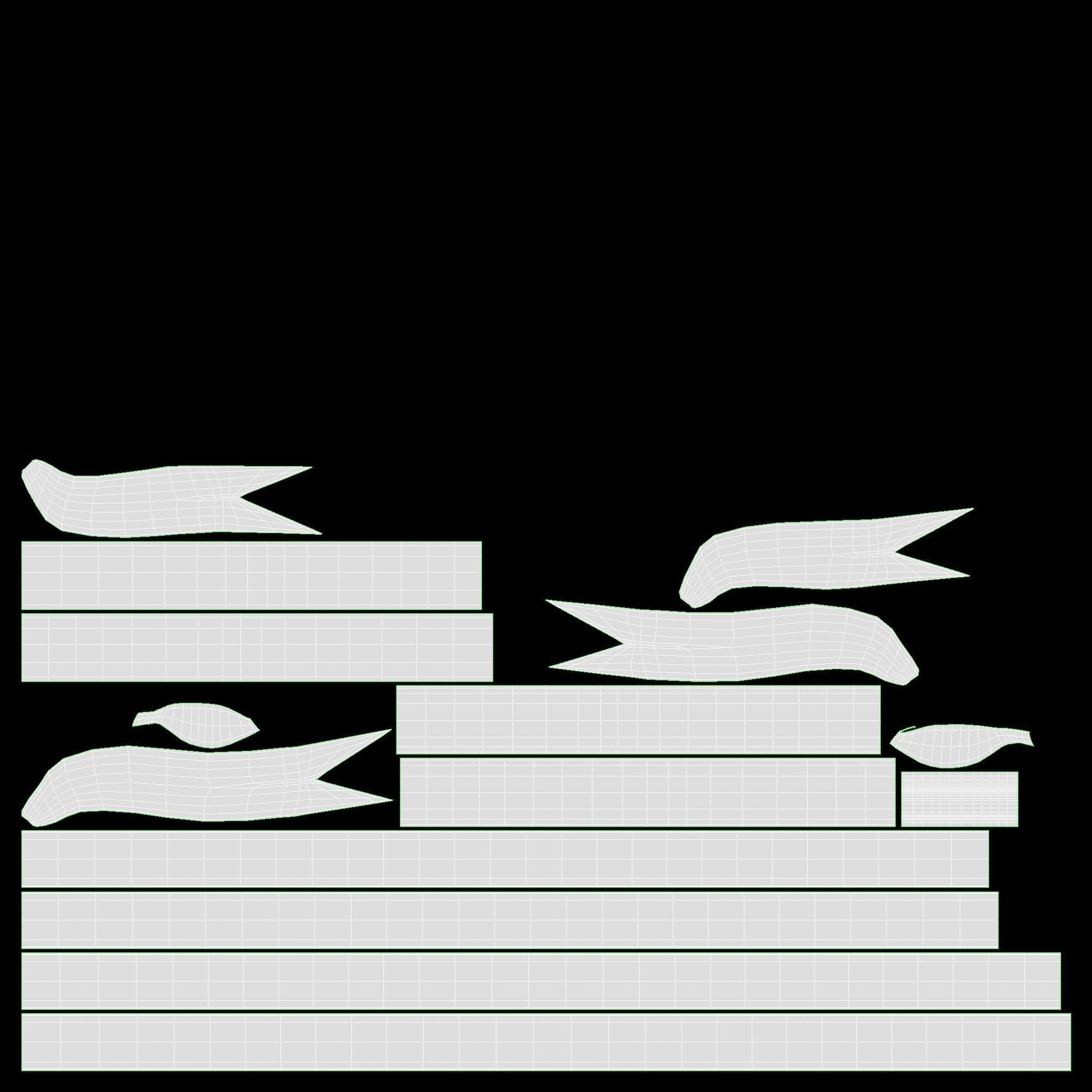 bouquet of red roses in wicker basket 3D model_10