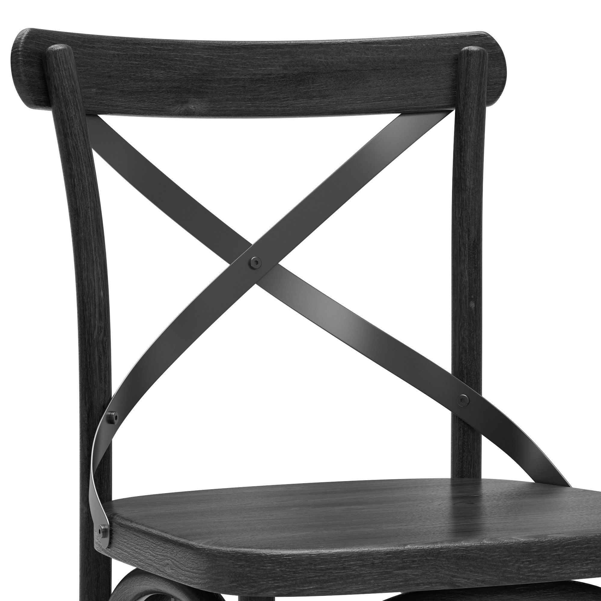 Deephouse BELLA CROSS bar stool 3D model_5