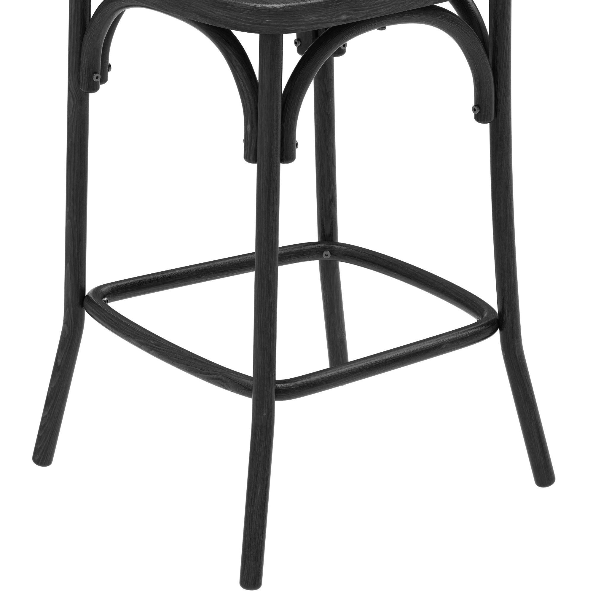 Deephouse BELLA CROSS bar stool 3D model_7