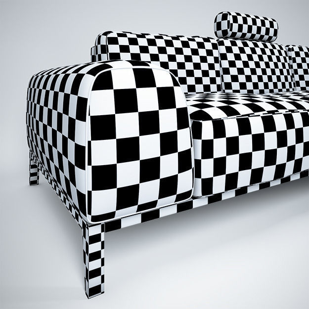 Sofa with headrest by Trendmanufaktur 3D model_5