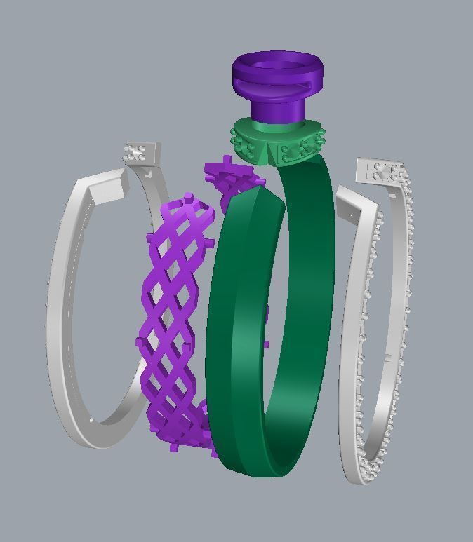 Ring 32 3D print model_2