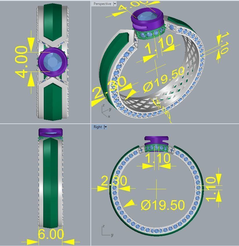 Ring 32 3D print model_1