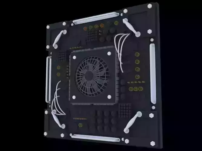 sci fi details 1 3D model