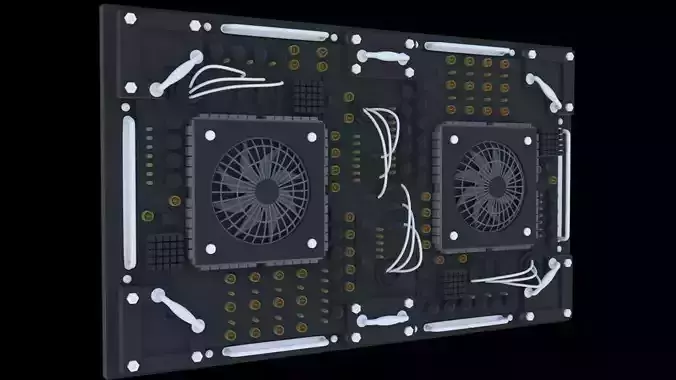 sci fi details 2 3D model