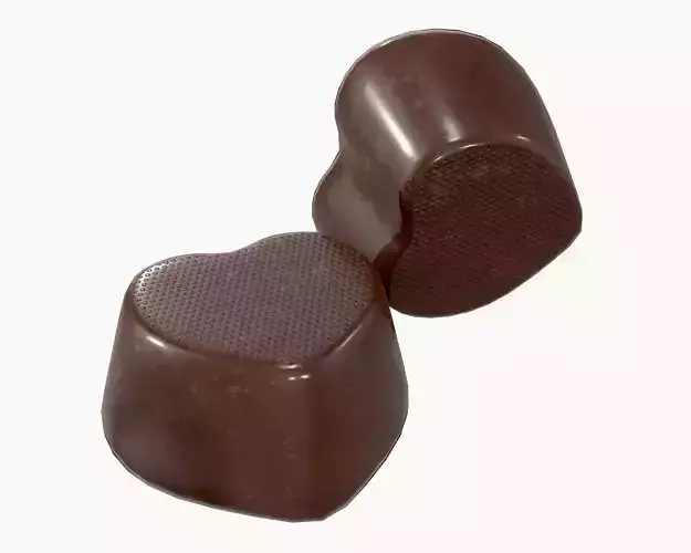 heart shaped chocolate