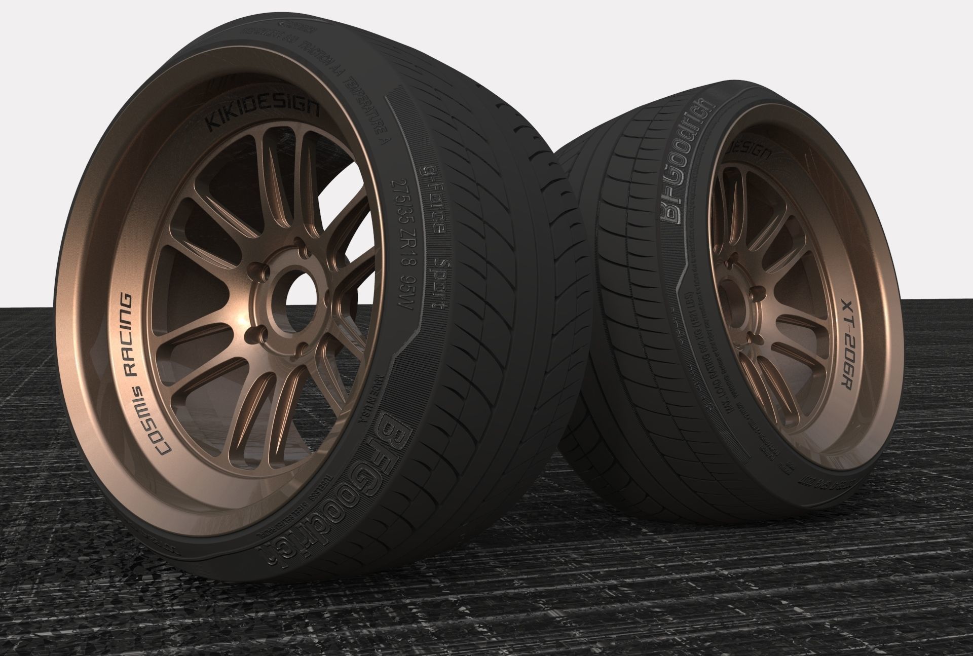 Cosmis xt-206R 18 inch 3D model_1