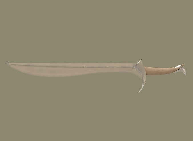 Thorin Oakenshield sword 3D model