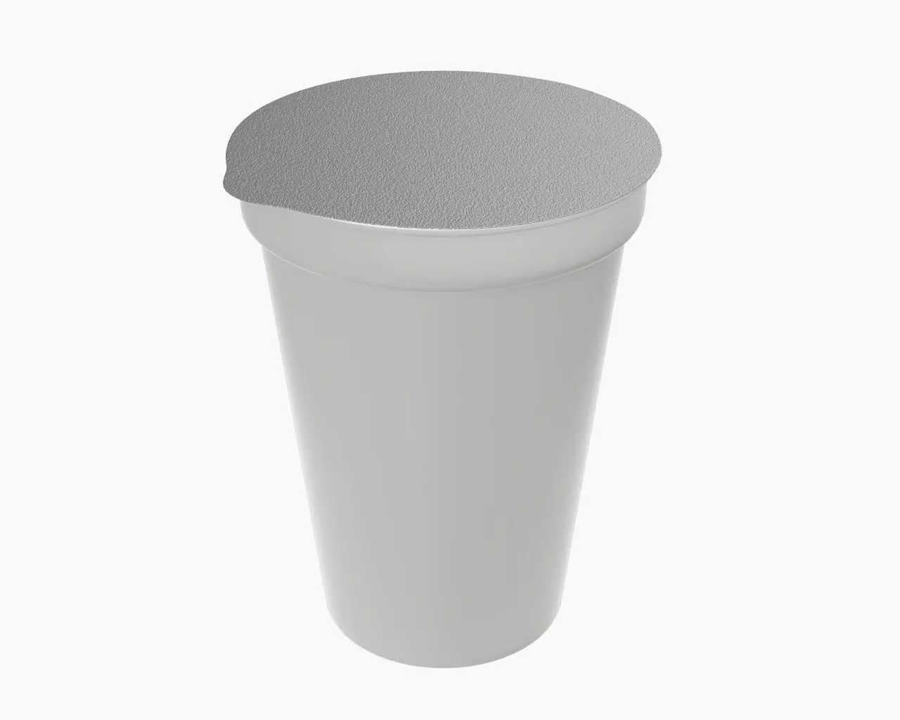 yogurt medium container 3D model_0
