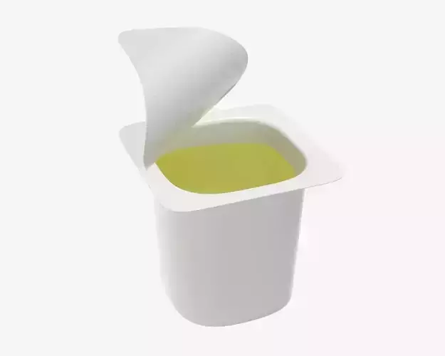 yogurt small opened