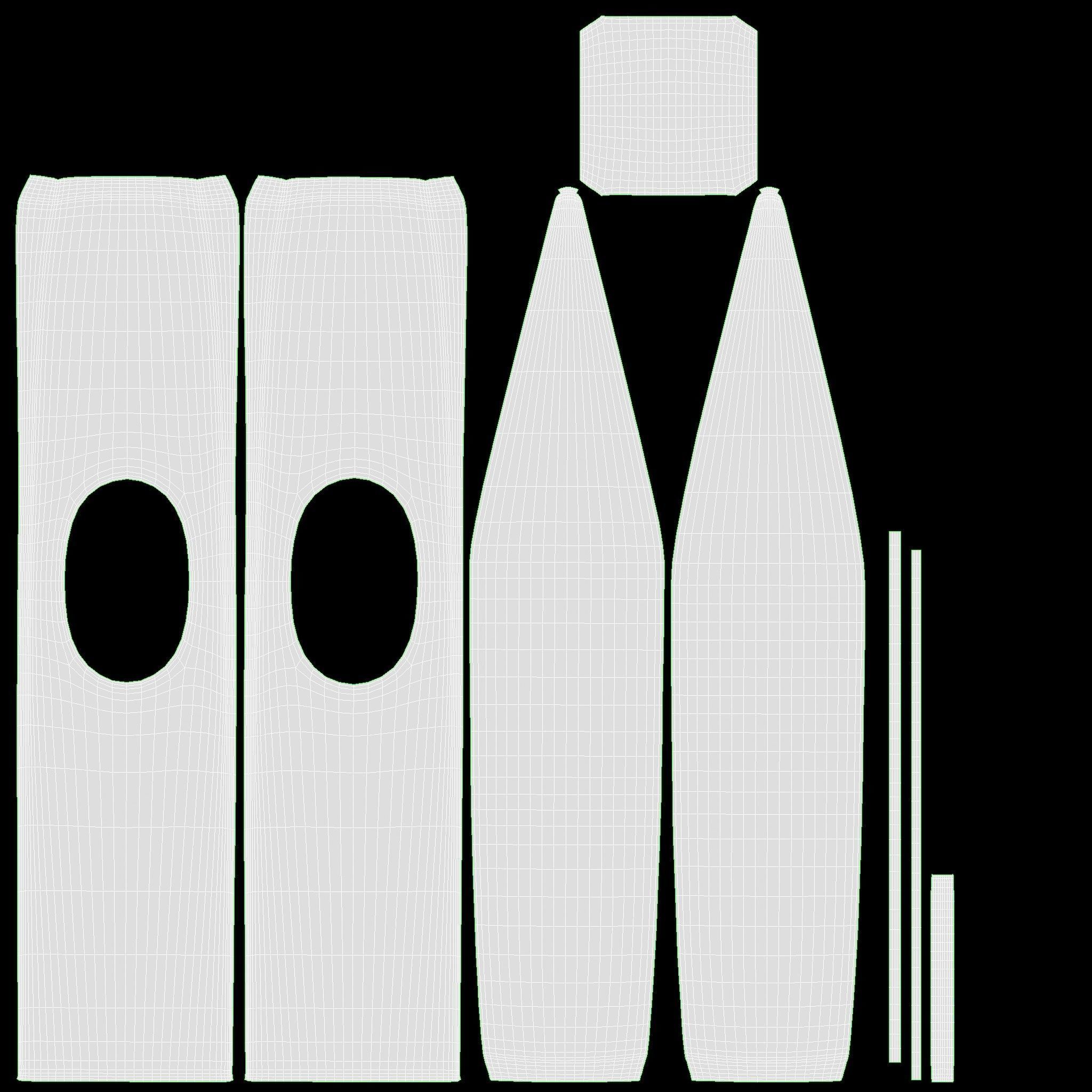 universal hammer with wooden handle 3D model_6