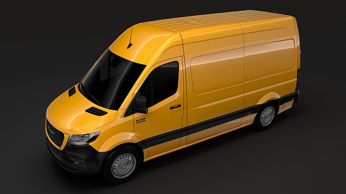 RAM Sprinter Panel Van L2H2 RWD 2020 3D model
