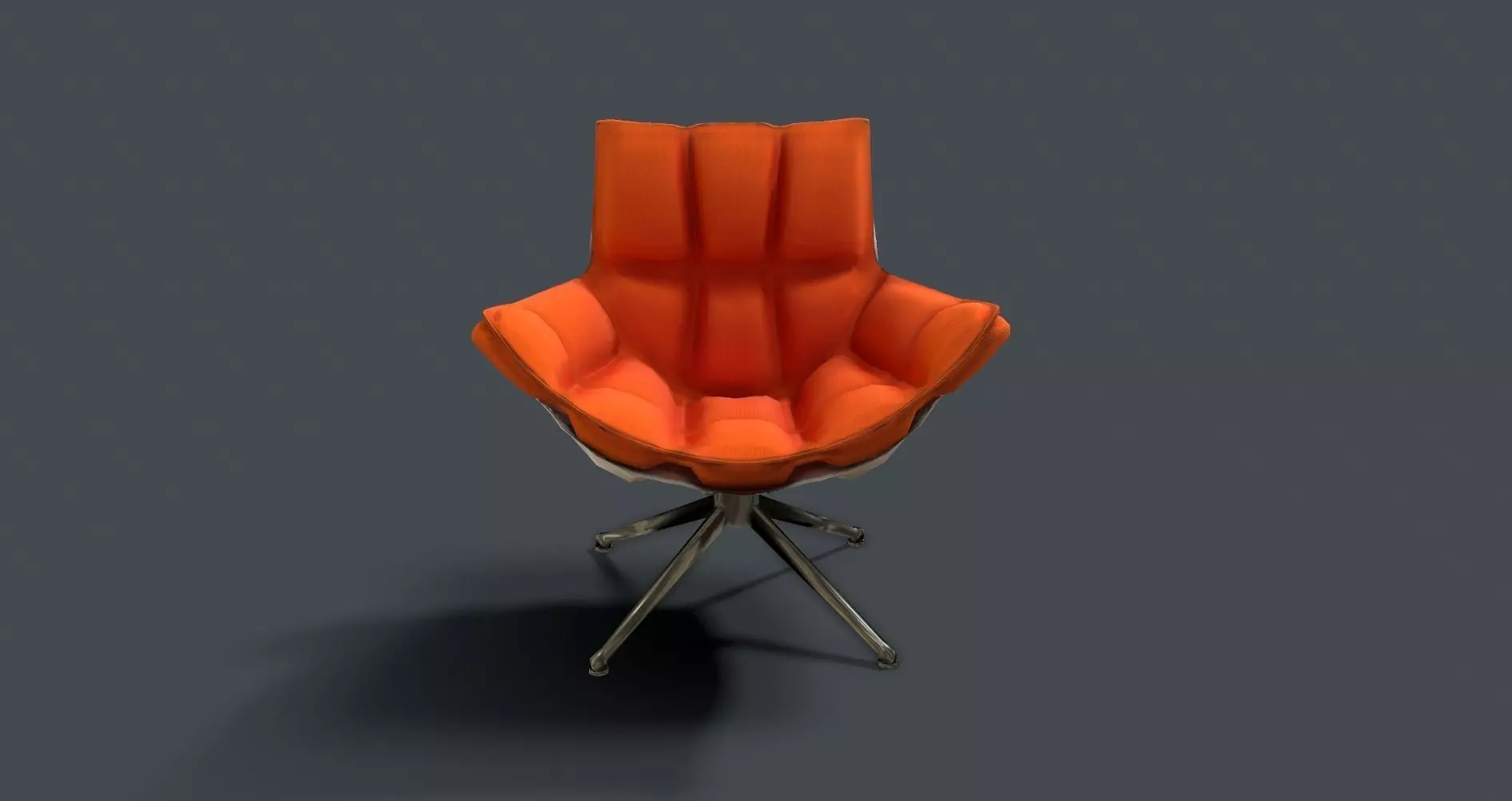 Patricia Urquila Husk chair PBR Low-poly 3D model_0