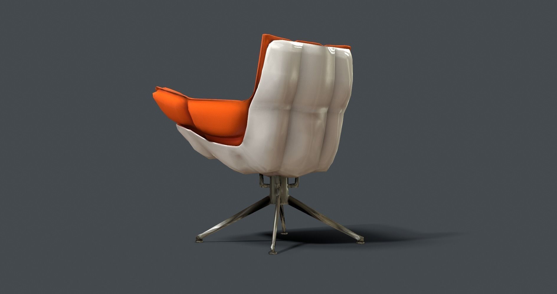 Patricia Urquila Husk chair PBR Low-poly 3D model_3