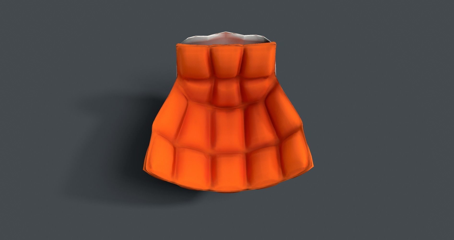 Patricia Urquila Husk chair PBR Low-poly 3D model_4