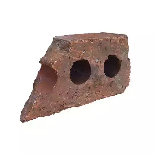 Ultra realistic Old Brick Scan 8k HD Low-poly 3D model