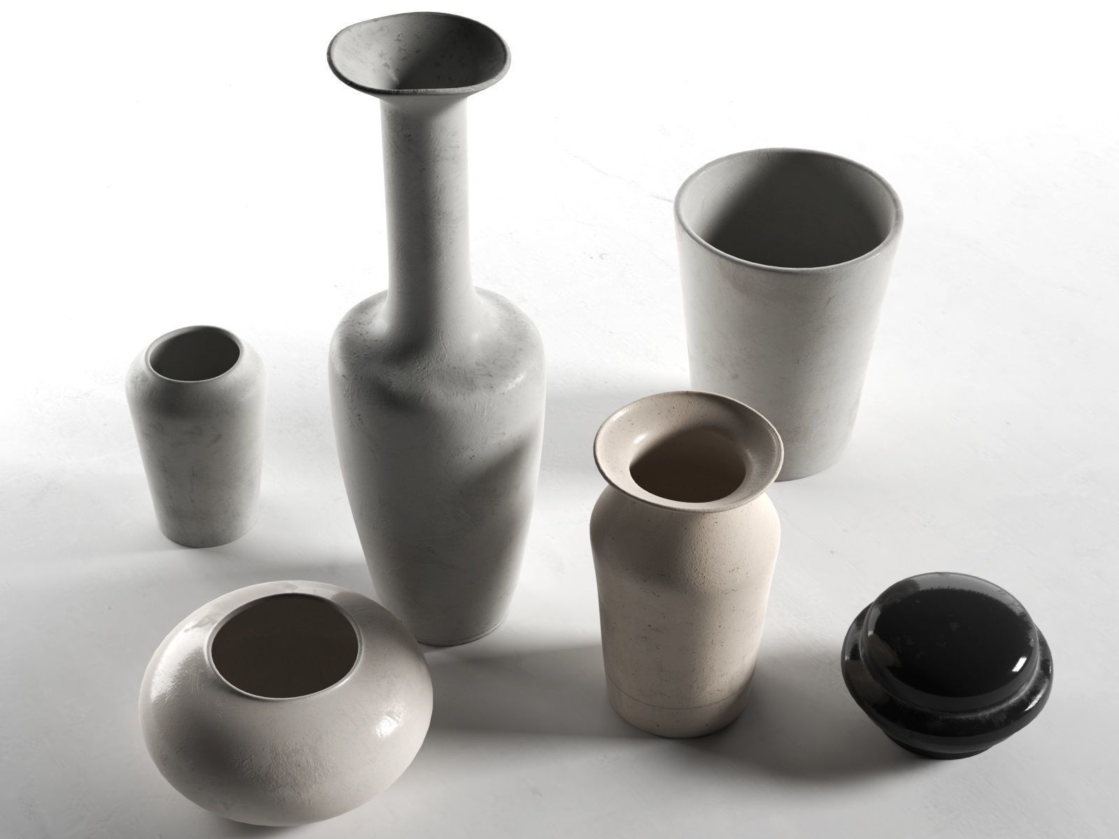 Vase Set 18 3D model_1