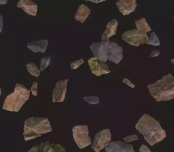 Red Stone Tillable PBR Texture