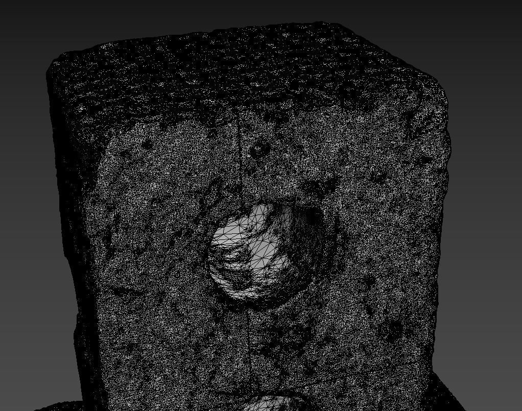 Ultra realistic Old Brick Scan 8k HD Low-poly 3D model_3