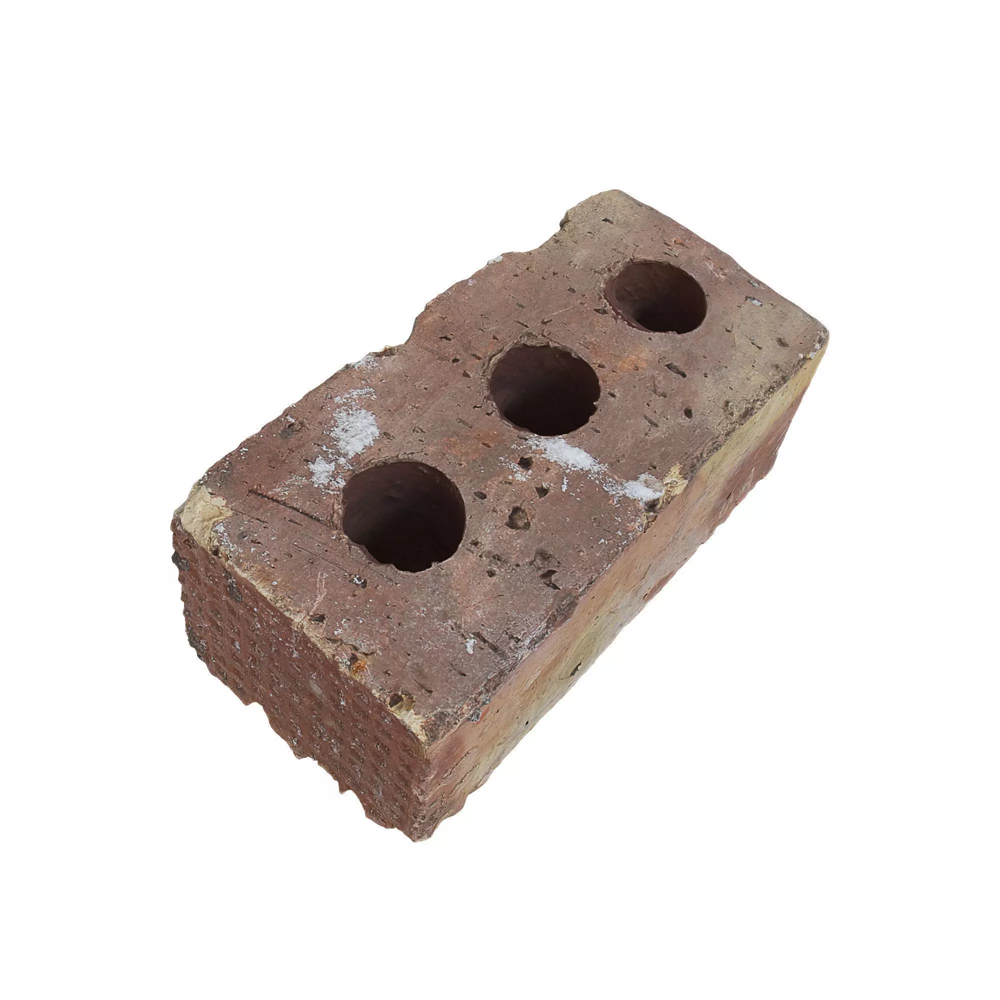 Ultra realistic Old Brick Scan 8k HD Low-poly 3D model_0