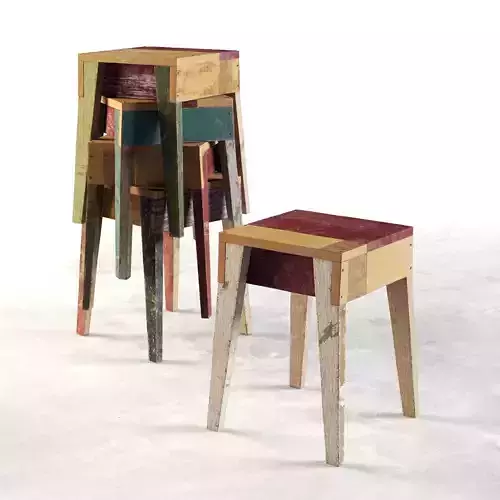 Scrapwood Stools