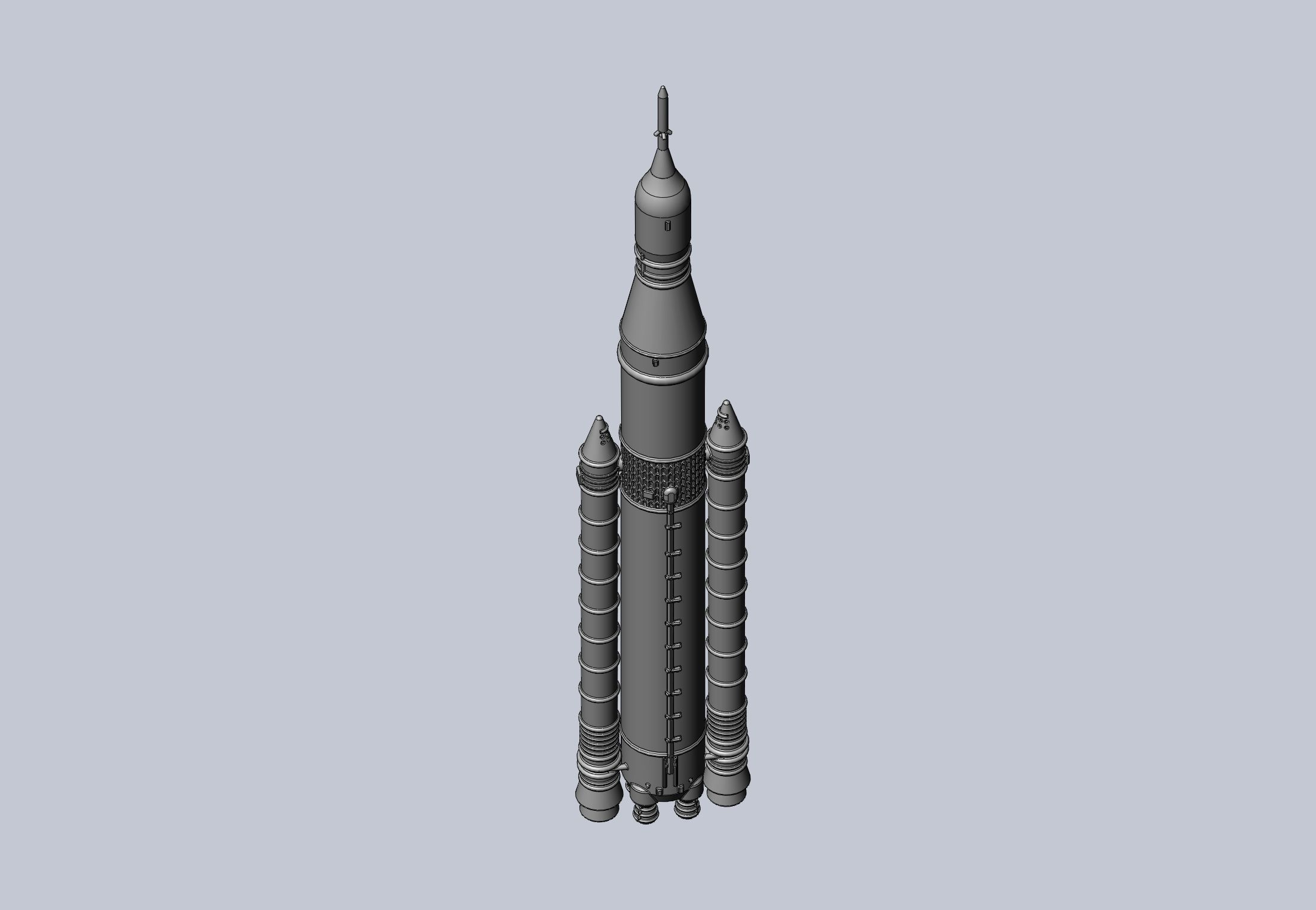 NASA SLS Block 1 Printable Rocket Model 3D print model_15