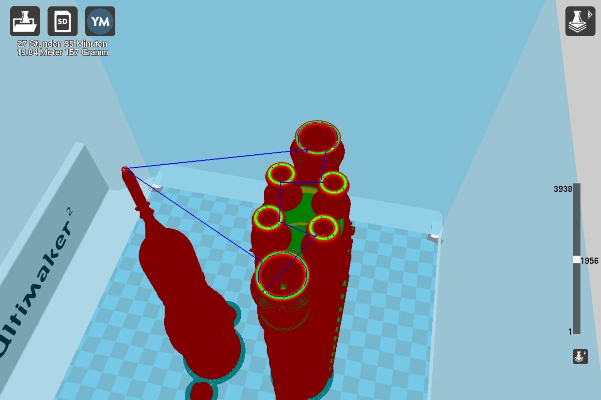 NASA SLS Block 1 Printable Rocket Model 3D print model_61