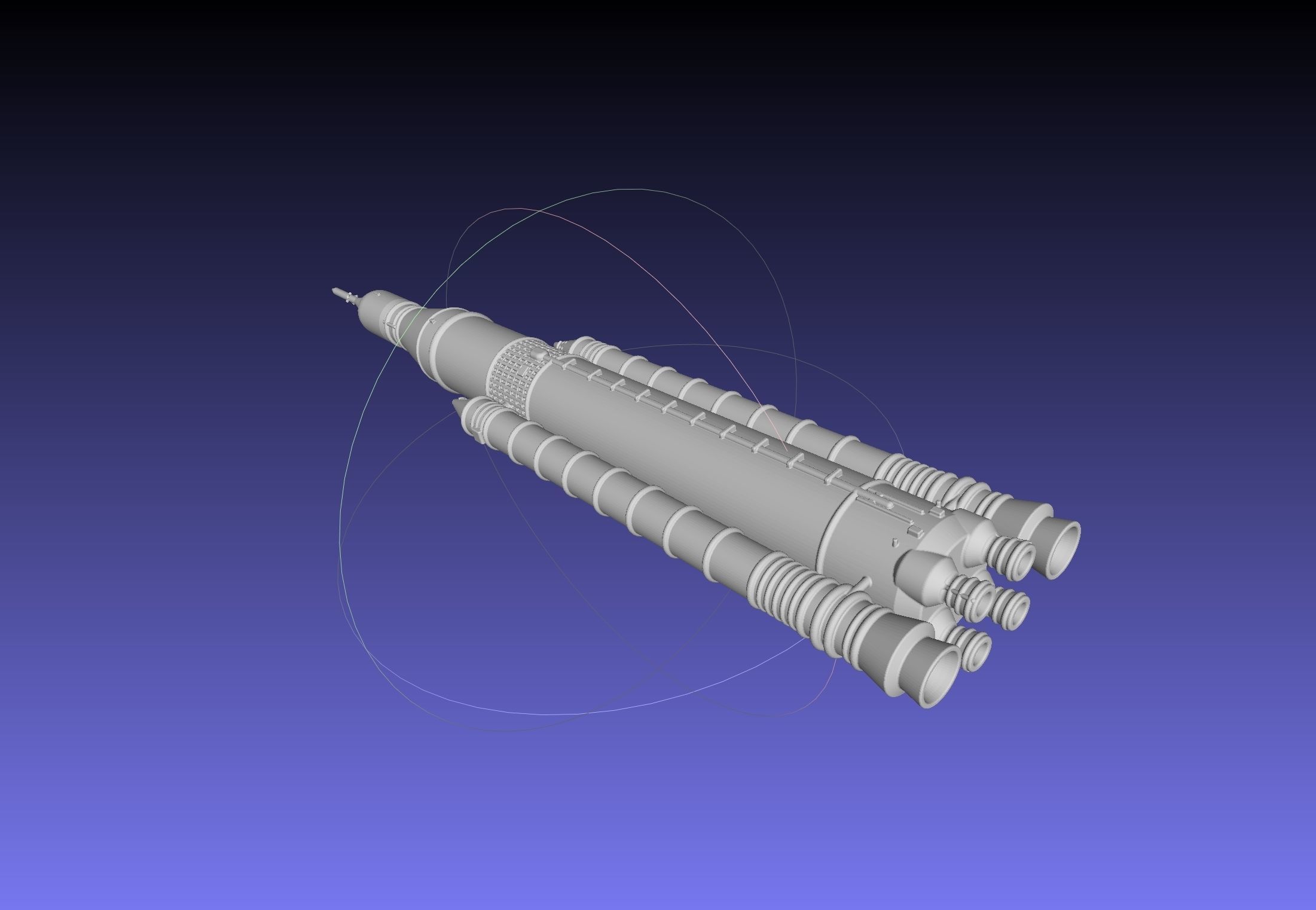 NASA SLS Block 1 Printable Rocket Model 3D print model_18