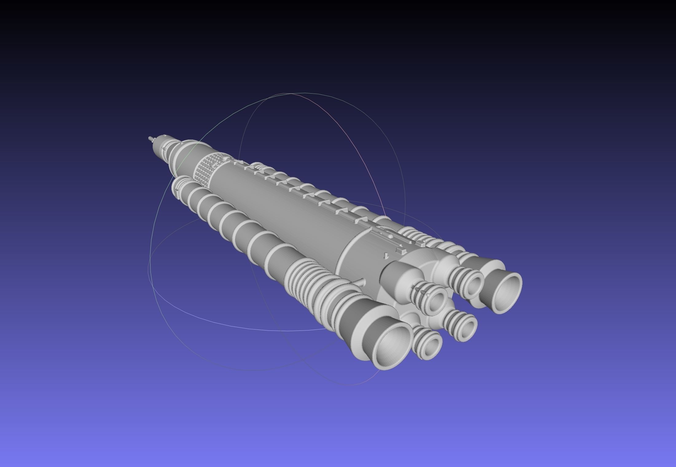 NASA SLS Block 1 Printable Rocket Model 3D print model_16