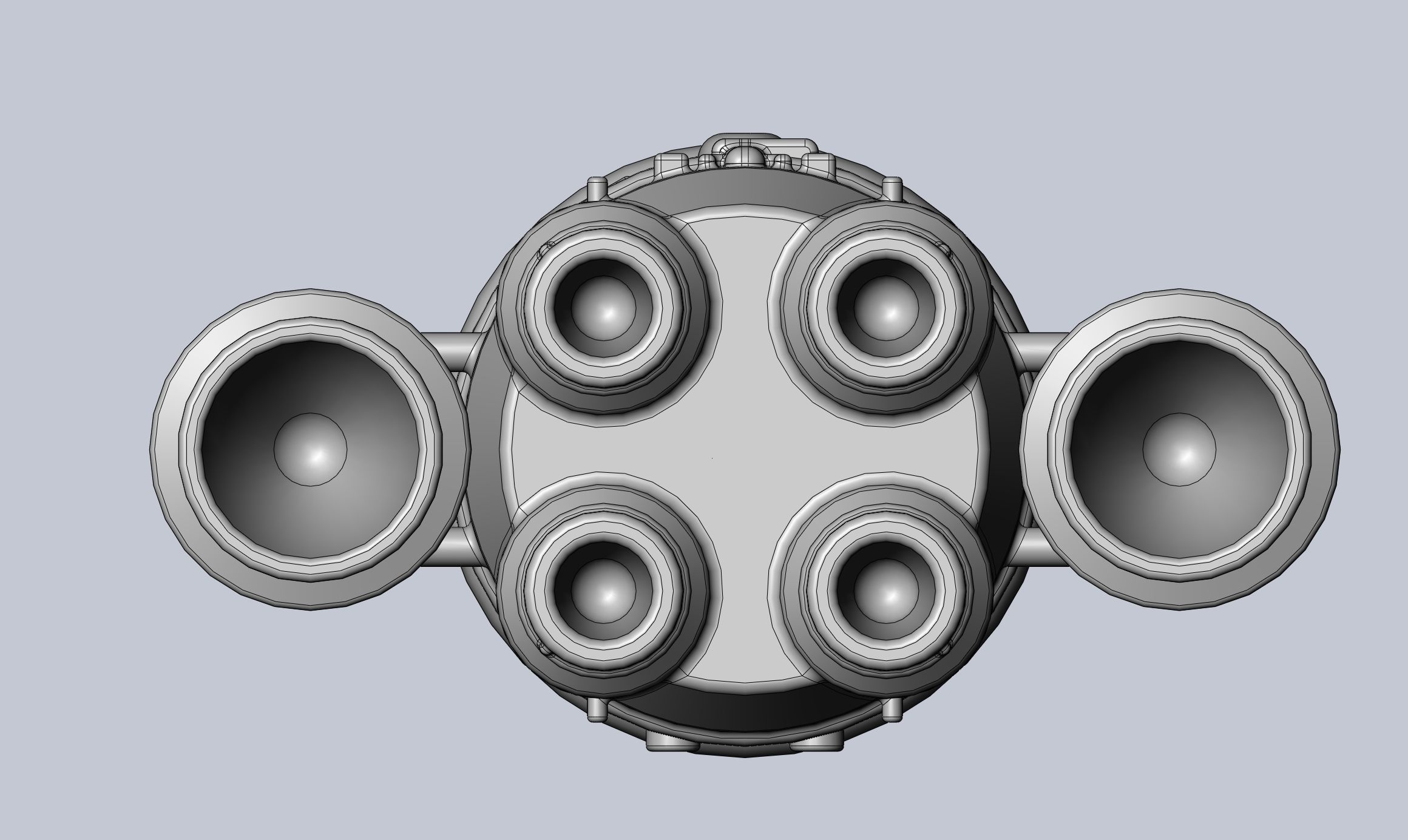 NASA SLS Block 1 Printable Rocket Model 3D print model_55