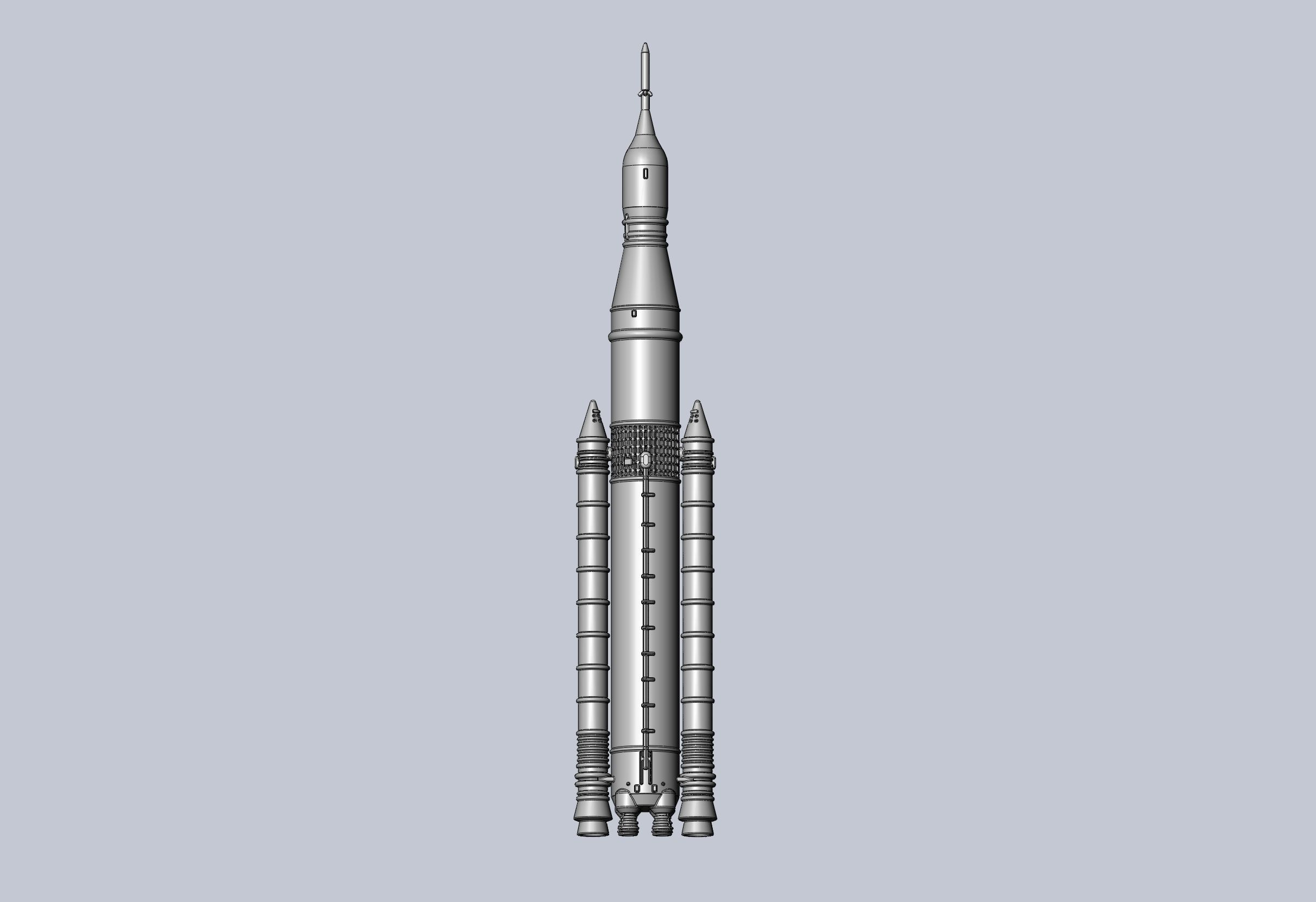 NASA SLS Block 1 Printable Rocket Model 3D print model_5
