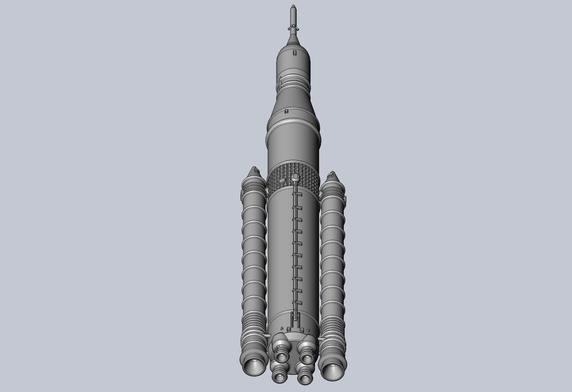 NASA SLS Block 1 Printable Rocket Model 3D print model_67
